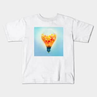 Bright idea wildflowers Kids T-Shirt